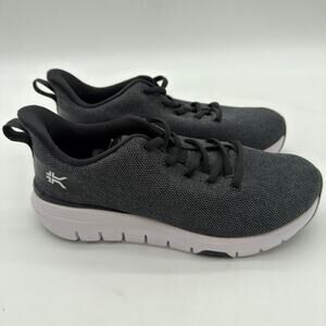 Kuru Flex Everyday Walking Travel Pain Relief Comfort Sneakers Charcoal 7 Wide